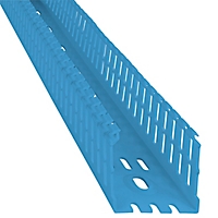 ABB / Thomas & Betts Narrow Slot Duct; 2.25" Width; 2.10" Height; Intrinsic Blue; 6 ft. Length; w/out Cover